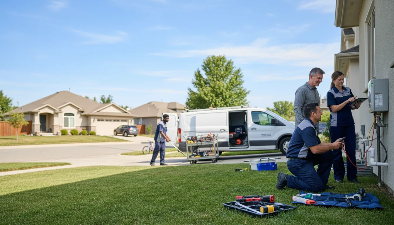Tankless water heater service in Onyx, CA